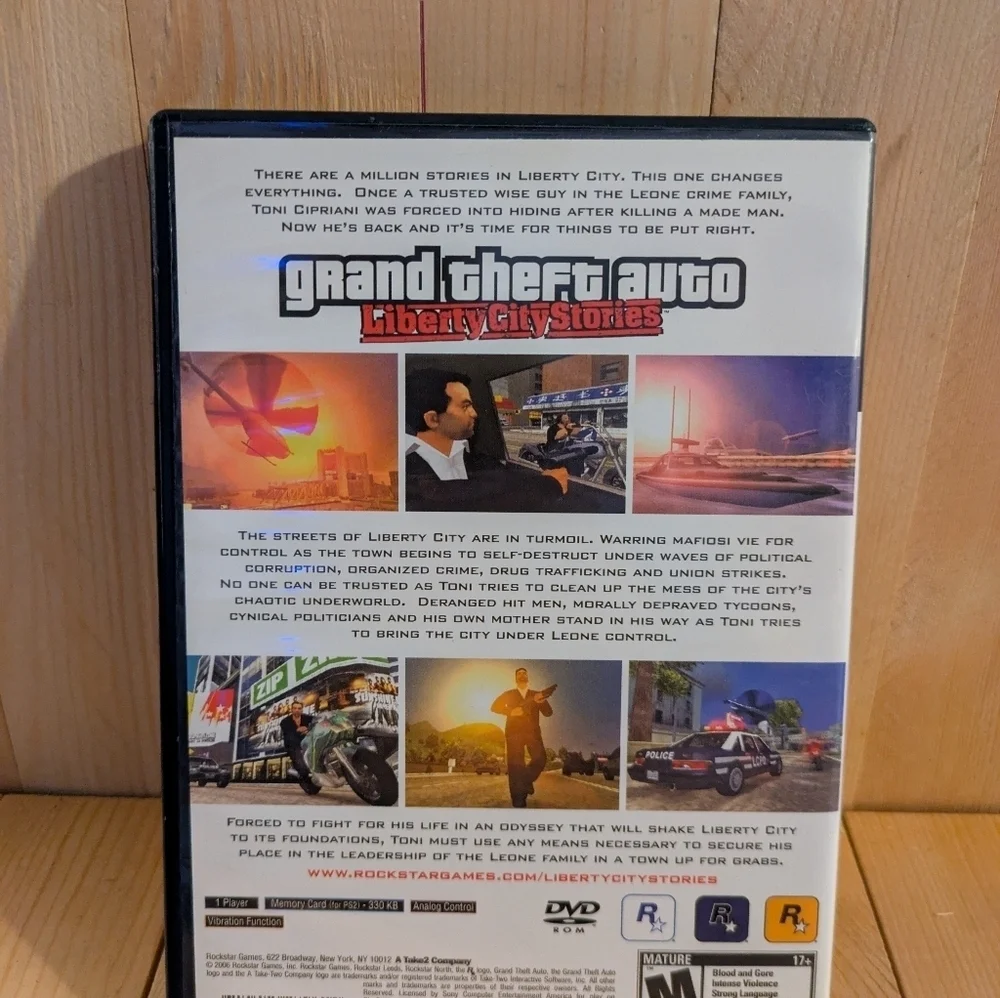 Sony 2 Grand Theft Auto: Liberty City Stories - Black used